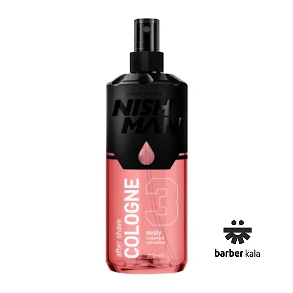 افترشیو ادکلنی نیشمن Nishman Aftershave شماره 03 مناسب انواع پوست 400 میل