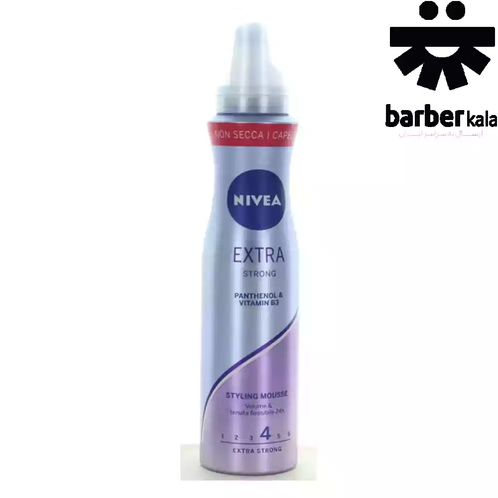 موس حالت دهنده مو نیوآ NIVEA مدل Extra Strong حجم 150 میل