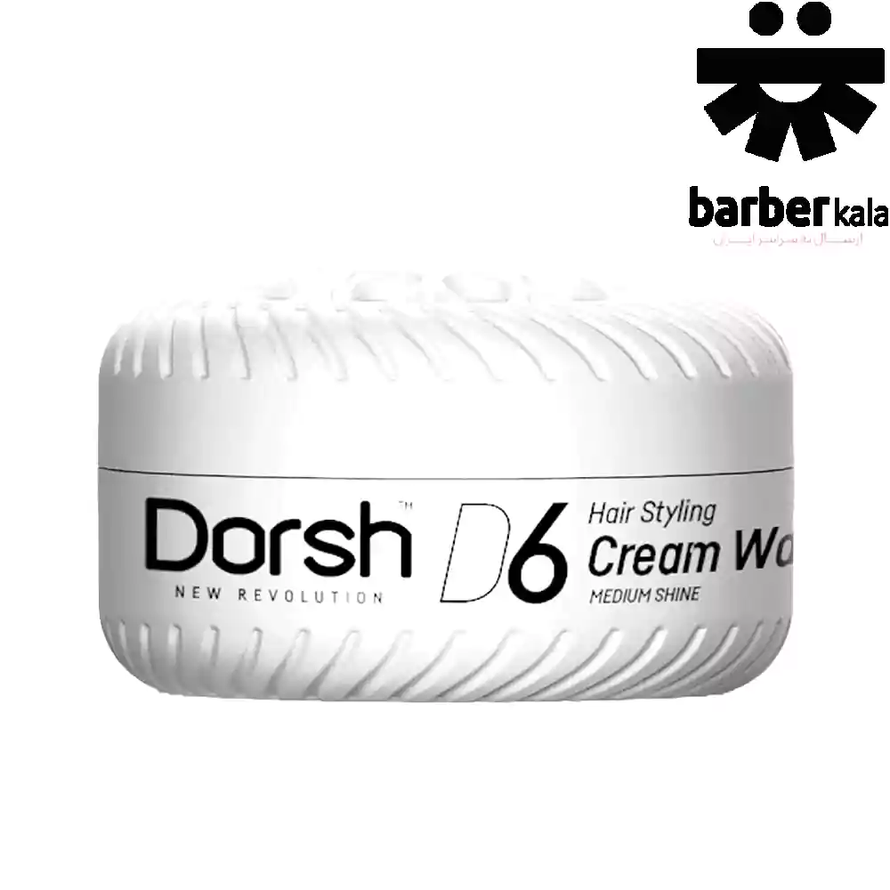 کرم مو مردانه دورش Dorsh مدل Cream Wax D6 مناسب انواع مو 150 میل