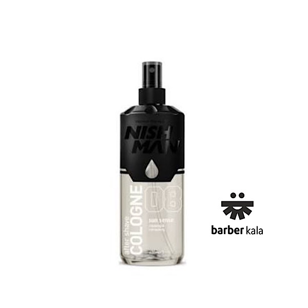 افترشیو ادکلنی نیشمن Nishman Aftershave شماره 08 مناسب انواع پوست 400 میل