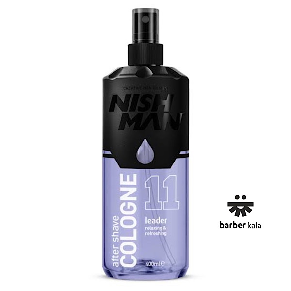 افترشیو ادکلنی نیشمن Nishman Aftershave شماره 11 مناسب انواع پوست 400 میل
