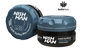 واکس مو NISH MAN M9 یک محصول حرفه‌ای با قدرت فیکس بسیار بالا 
حجم100ml