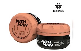 واکس مو NISH MAN M6 یک حالت‌دهنده حرفه‌ای با قدرت نگهداری قوی 
حجم100میل