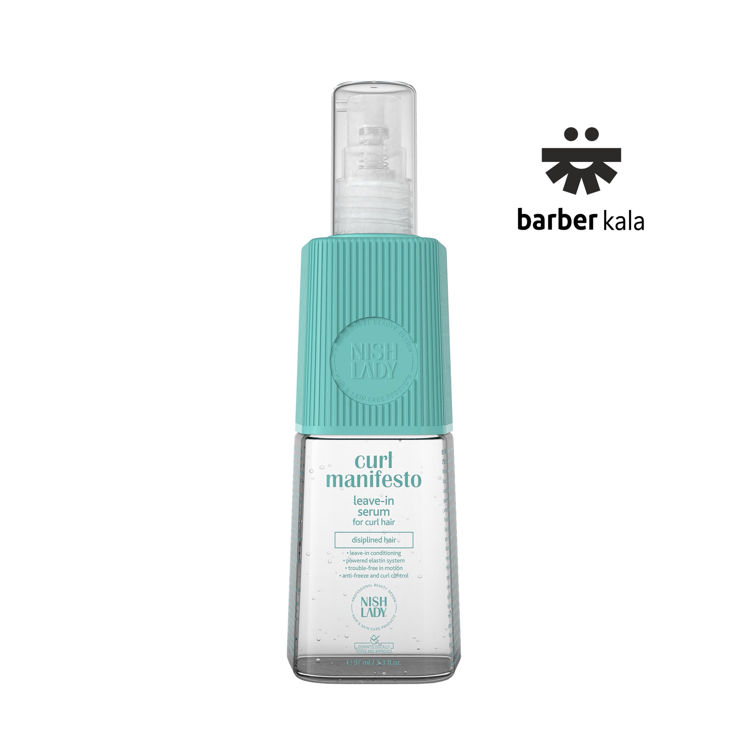 سرم مغذی Nish Lady Curl Manifesto Leave-in Serum for Curly Hair، گزینه‌ای عالی برای مراقبت روزانه از موهای فر
97mil