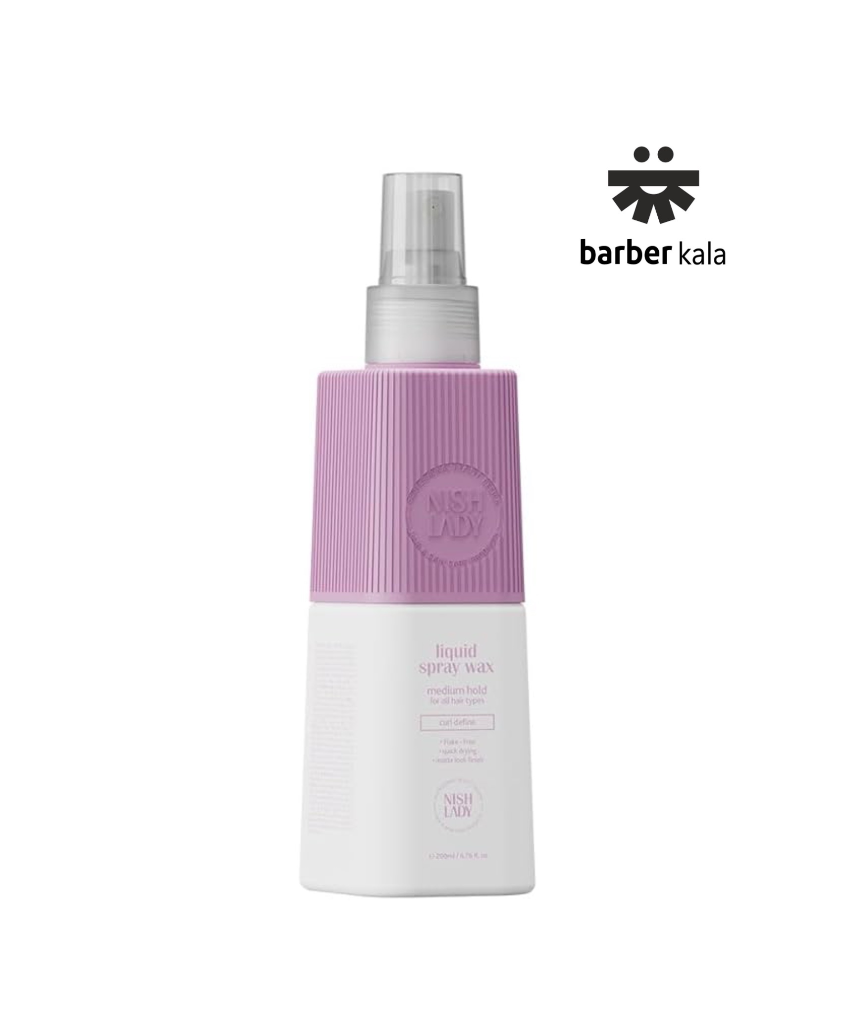 اسپری واکس مایع ماتNish Lady حجم200ml