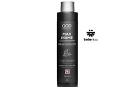 احیاکننده کراتینه QOD Max Prime مخصوص موهای خشک، وز، رنگ‌شده و آسیب‌دیده حجم1L