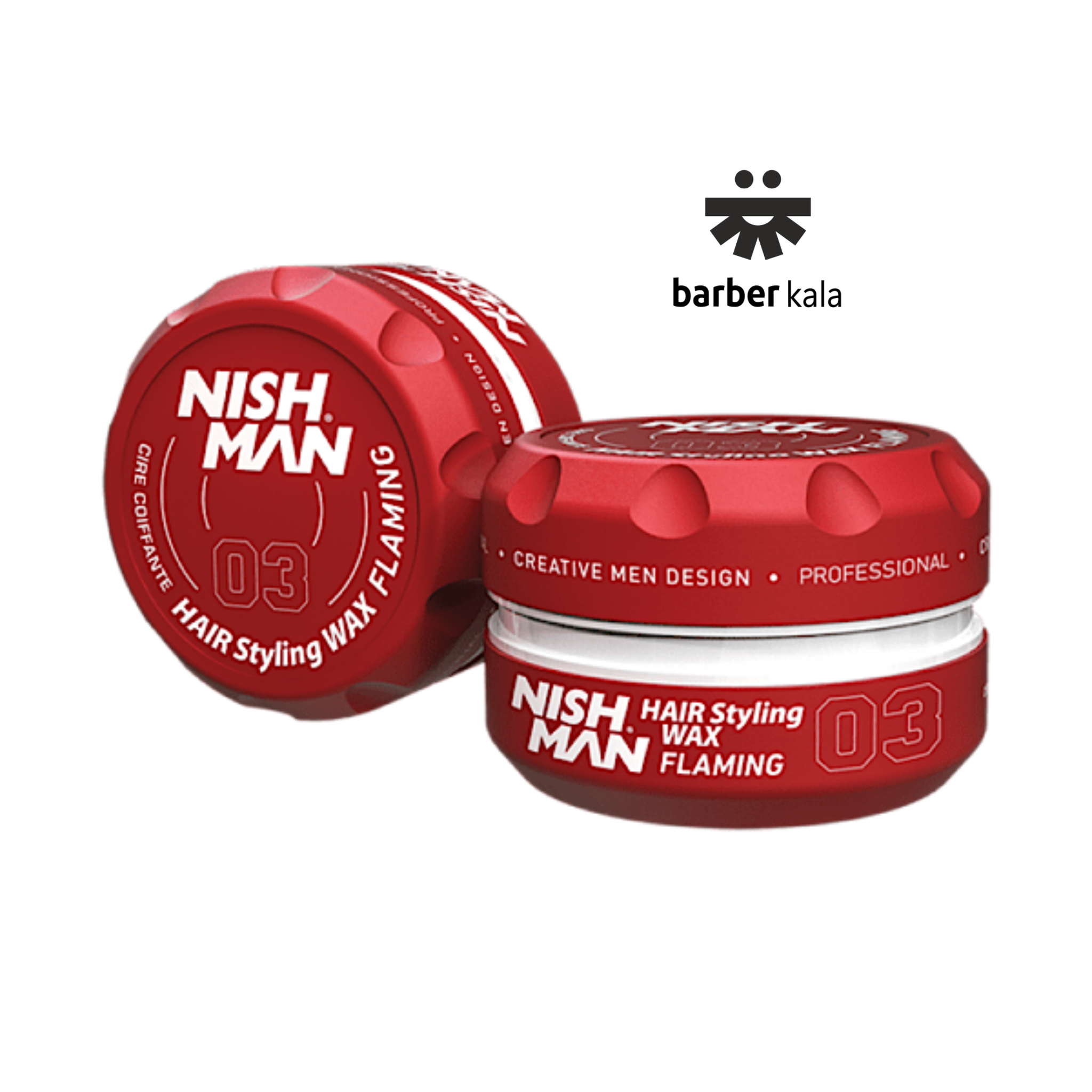 واکس مو Nish Man شماره 03 مدل Flaming 
حجم150ml